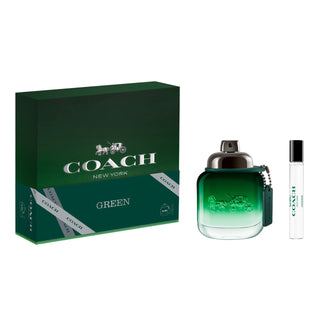 Coach Green 2 Pcs Set For Men: Eau De Toilette Spray + Eau De Toilette Spray by Coach