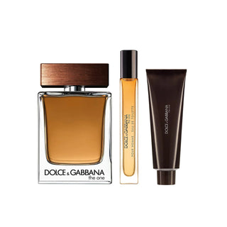 Dolce & Gabbana The One 3 Pcs Set For Men: Eau De Toilette Spray + Eau De Toilette Spray + 1.69 Shower Gel by Dolce & Gabbana