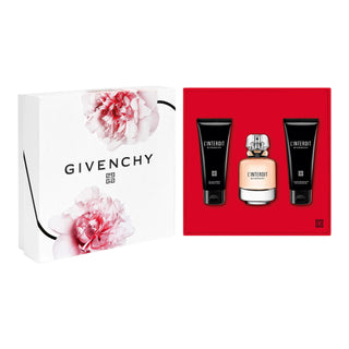 Givenchy L'Interdit 3 Pcs Set:2.7 Eau De Parfum Spray + 2.5 Body Lotion + 2.5 Shower Gel by Givenchy