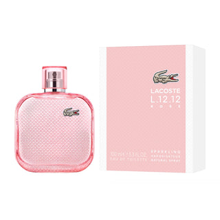 Lacoste L.12.12 Rose Sparkling Eau De Toilette Spray For Women by Lacoste