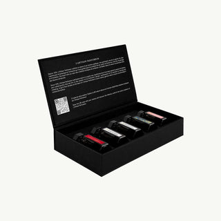 L'Artisan Parfumeur 5 * Mini Set: Fou D'Absinthe Eau De Parfum + A Fleur De Peche Eau De Parfum + Memoire De Roses Eau De Parfum + Passage D'Enfer Eau De Toilette + Un Air De Bretagne Eau De Parfum by L'Artisan