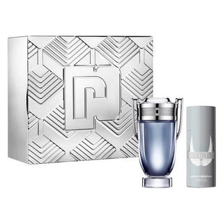 Paco Rabanne Invictus 2 Pcs Set For Men: Eau De Toilette Spray + 5.1 Deodorant Spray by Paco Rabanne