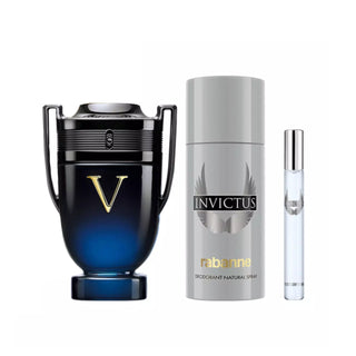 Paco Rabanne Invictus Victory Elixir 3-Piece Gift Set for Men