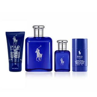 Ralph Lauren Polo Blue 4-Piece Gift Set for Men