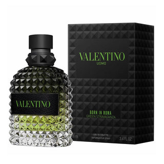 Valentino Uomo Born In Roma Green Stravaganza Eau De Toilette Spray by Valentino