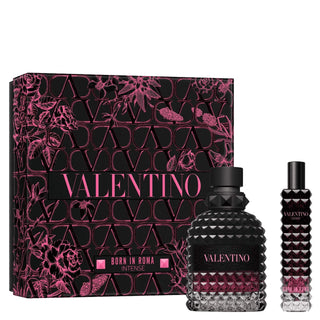 Valentino Uomo Born In Roma Intense 2 Pcs Set For Men: Eau De Parfum Spray + Eau De Parfum Spray by Valentino