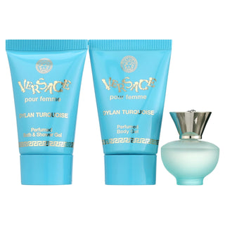 Versace Dylan Turquoise 3-Piece Mini Set for Women