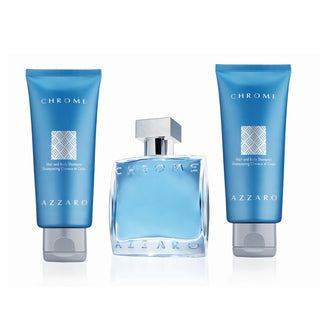 Azzaro Chrome 3-Piece Gift Set for Men