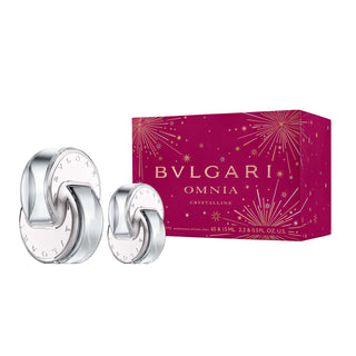 Bvlgari Omnia Crystalline 2 Pcs Set: Eau De Toilette Spray + Eau De Toilette Spray by Bvlgari