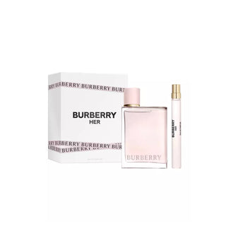Burberry Her 2 Pcs Set: Eau De Parfum Spray + Eau De Parfum Spray by Burberry