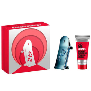 Carolina Herrera 212 Heroes 2 Pcs Set For Men: Eau De Toilette Spray + 3.4 Bath And Shower Gel by Carolina Herrera