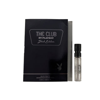 Playboy The Club Black Edition Eau De Toilette Spray Vial For Men by Playboy
