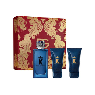 Dolce & Gabbana 'K' 3 Pcs Set For Men: Eau De Parfum Spray + 1.7 After Shave Balm + 1.7 Shower Gel by Dolce & Gabbana
