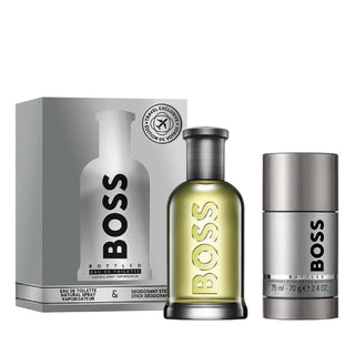Hugo Boss Bottled 2 Pcs Set For Men: Eau De Toilette Spray + 2.4 Deodorant Stick by Hugo Boss