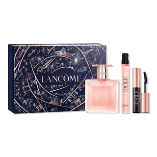 Lancome Idole 3 Pcs Set: Eau De Parfum Spray + Eau De Parfum Spray + 0.08 Volumizing Mascara by Lancome