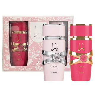 Lattafa Yara 2 Pcs Set For Women: Yara Eau De Parfum Spray + Yara Candy Eau De Parfum Spray by Lattafa