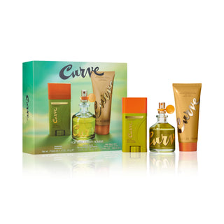 Curve 3 Pcs Set For Men: Eau De Cologne Spray + 1.7 Deodorant Stick + 3.4 After Shave Balm by Liz Claiborne