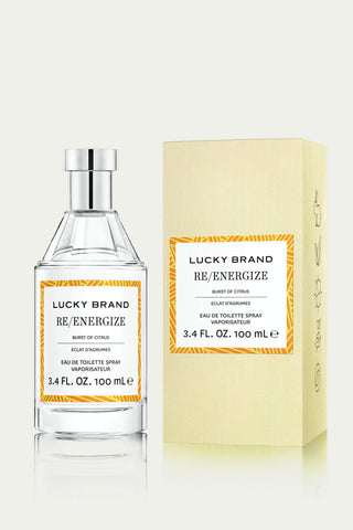 Lucky Brand Re/Energize Eau De Toilette Spray by Lucky Brand