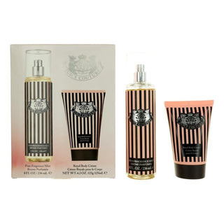 Juicy Couture 2 Pc Set for Women: Body Mist + Body Cream