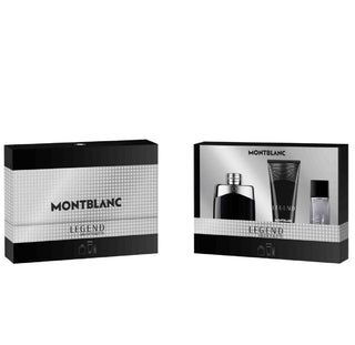 Mont Blanc Legend 3 Pcs Set For Men: Eau De Toilette Spray + Eau De Toilette Spray + 3.3 Shower Gel by Mont Blanc
