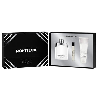 Mont Blanc Legend Spirit 3 Pcs Set For Men: Eau De Toilette Spray + Eau De Toilette Spray + 3.3 Shower Gel by Mont Blanc