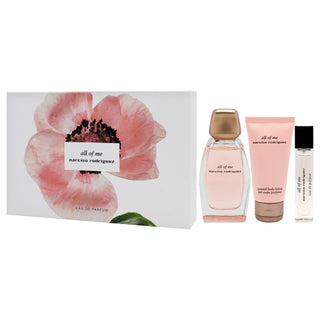 Narciso Rodriguez All Of Me 3 Pcs Set For Women: Eau De Parfum Spray + 1.6 Body Lotion + Eau De Parfum Spray by Narciso Rodriguez