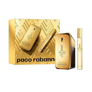 Paco Rabanne One Million 2 Pcs Set For Men: Eau De Toilette Spray + Eau De Toilette Spray by Paco Rabanne