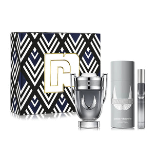 Paco Rabanne Invictus Platinum Gift Set for Men