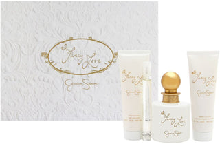 Jessica Simpson Fancy Love 4 Pcs Set For Women: Eau De Parfum Spray + Eau De Parfum Spray + Body Lotion + Bath & Shower Gel by Jessica Simpson