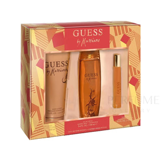 Guess By Marciano 3 Pcs Set For Women: Eau De Parfum Spray + Eau De Parfum Spray + 6.7 Body Lotion by Guess