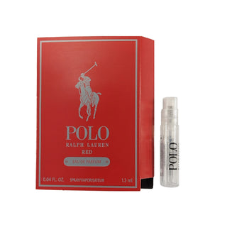 Polo Red Eau De Parfum Spray Vial For Men by Ralph Lauren