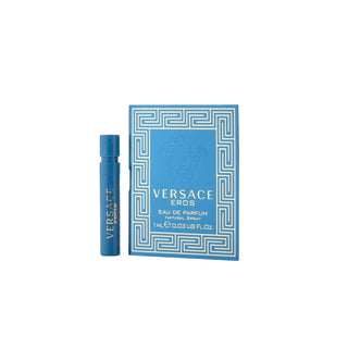 Versace Eros Eau De Parfum Spray Vial For Men by Versace