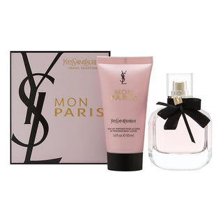 Ysl Mon Paris 2 Pcs Set: Eau De Parfum Spray + 1.6 Body Lotion by Yves Saint Laurent
